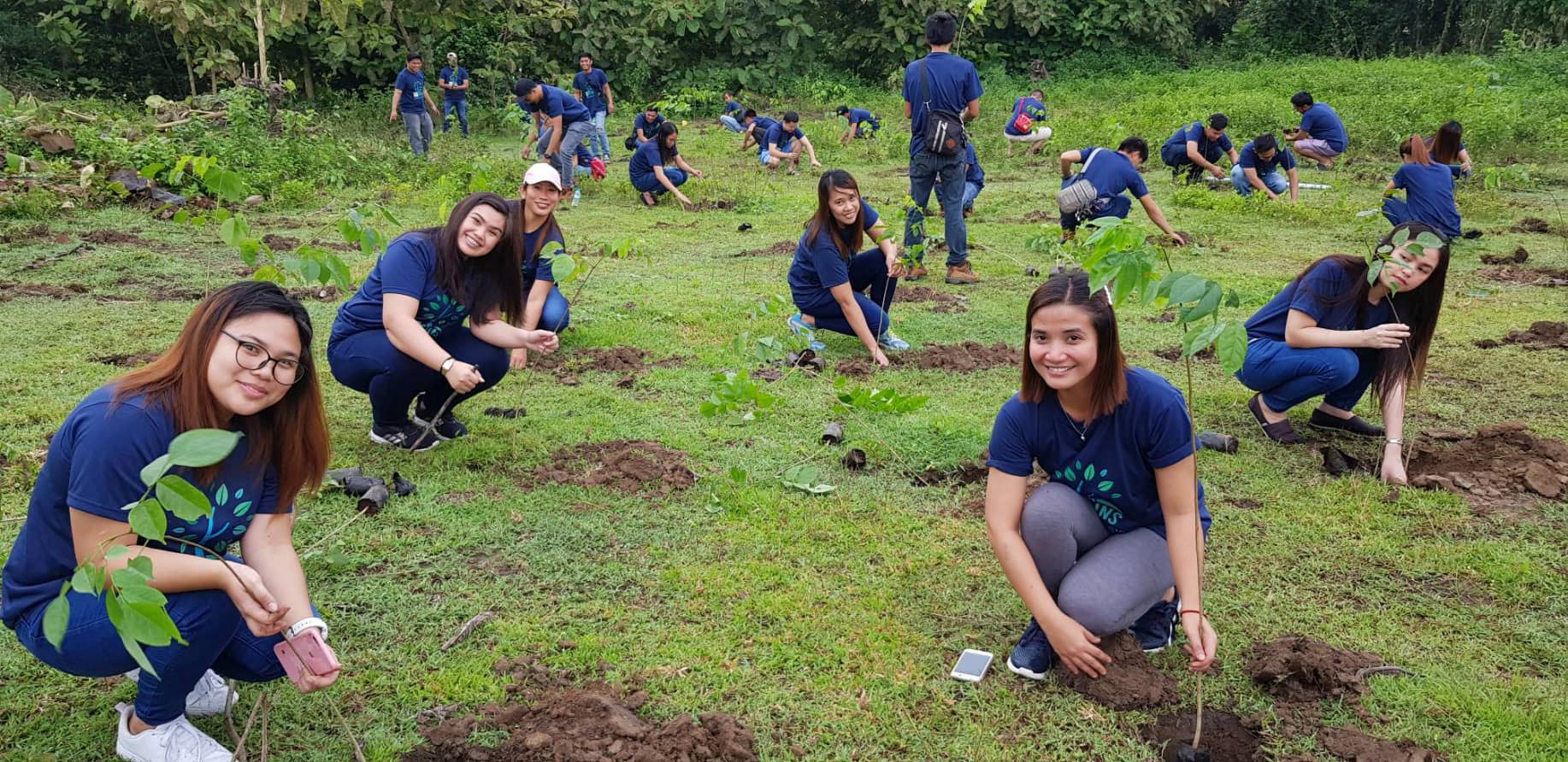 CPF Philippines planted trees for "Arbor Day" 2019